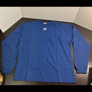 Kith x Wilson Ramble Tee Elite Long Sleeve Wison Graphic T-Shirt Size S - NWT